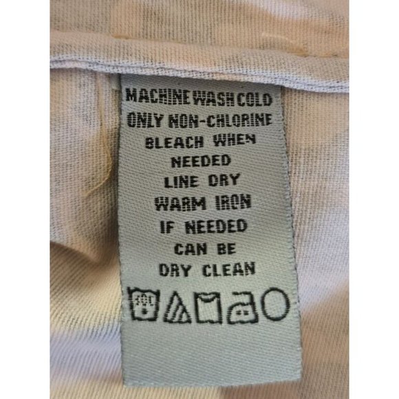 SAMANTHA'S Brown Leopard Print Button Up Shirt Women Size  M Long Sleeve 207P - Picture 5 of 6